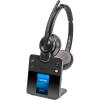 Poly Savi 8420 Office - Savi 8400 series - Headset - On-Ear - DECT / Bluetooth - kabellos - aktive Rauschunterdrückung - Schwarz - Zertifiziert für Microsoft Teams - Replaces Poly SKU 2-221104-205