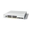 Cisco Catalyst 1300-16P-4X - Switch - L3 - managed - 16 x 10 / 100 / 1000 (PoE+) + 4 x 10Gb Ethernet SFP+ - an Rack montierbar - PoE+ (120 W)