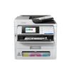 Epson WorkForce Pro EM-C800RDWF - Multifunktionsdrucker - Farbe - Tintenstrahl - A4 (210 x 297 mm) (Original) - A4 / Legal (Medien) - bis zu 25 Seiten / Min. (Drucken) - 330 Blatt - 33.6 Kbps - USB 2.0, Gigabit LAN, Wi-Fi(ac)
