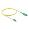 Delock - Netzwerkkabel - LC / APC Einzelmodus (M) zu SC / APC Einzelmodus (M) - 1 m - 2 mm - Glasfaser - Simplex - 9 / 125 Mikrometer - G.657.A2 / OS2 - halogenfrei - Gelb