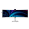 Philips 49B2U6903CH - 6000 Series - LED-Monitor - gebogen - 124.5 cm (49") (48.8" sichtbar) - 5120 x 1440 SuperWide @ 100 Hz - VA - 500 cd / m² - 3000:1 - DisplayHDR 400 - 4 ms - Thunderbolt 4, 2xHDMI, DisplayPort - Lautsprecher - Silber