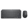 Logitech MX Keys Mini Combo for Business - Tastatur-und-Maus-Set - hinterleuchtet - kabellos - Bluetooth LE - QWERTY - GB - Graphite