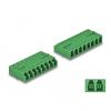Delock LWL Kupplung HD LC Octuplex Buchse zu LC Octuplex Buchse grün