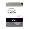 WD Ultrastar DC HC570 - Festplatte - 22 TB - intern - 3.5" (8.9 cm) - SAS 12Gb / s - 7200 rpm - Puffer: 512 MB