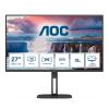 AOC Value-line 27V5CE / BK - V5 series - LED-Monitor - 68.6 cm (27") - 1920 x 1080 Full HD (1080p) @ 75 Hz - IPS - 300 cd / m² - 1000:1 - 4 ms - HDMI, USB-C - Lautsprecher - Schwarz