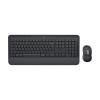 Logitech Signature MK650 Combo for Business - Tastatur-und-Maus-Set - kabellos - Bluetooth LE - QWERTY - Spanisch - Graphite