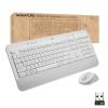 Logitech Signature MK650 Combo for Business - Tastatur-und-Maus-Set - kabellos - Bluetooth LE - QWERTZ - Schweiz - Off-White