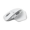 Logitech Master Series MX Master 3S for Mac - Maus - ergonomisch - optisch - 7 Tasten - kabellos - 2.4 GHz, Bluetooth - Pale Gray - für Apple MacBook