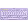 Logitech K380 Multi-Device Bluetooth Keyboard - Tastatur - kabellos - Bluetooth 3.0 - QWERTZ - Deutsch - Lavender Lemonade