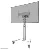 Neomounts Select Mobile Display Floor Stand (32-75") 10 cm. Wheels / White