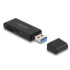 Delock Card Reader SuperSpeed USB 5 Gbps für SD und Micro SD Speicherkarten