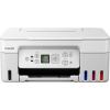 Canon PIXMA G3571 MegaTank - Multifunktionsdrucker - Farbe - Tintenstrahl - nachfüllbar - Legal (216 x 356 mm) / A4 (210 x 297 mm) (Original) - A4 / Legal (Medien) - bis zu 11 ipm (Drucken) - 100 Blatt - USB 2.0, Wi-Fi(ac) - weiß