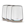 NETGEAR Orbi 860 Series RBK863S - WLAN-System - (Router, 2 Extender) - bis zu 627 m² - Netz 10GbE - Wi-Fi 6 - Tri-Band