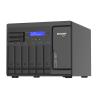 QNAP TS-h886 - NAS-Server - 8 Schächte - SATA 6Gb / s - RAID RAID 0, 1, 5, 6, 10, 50, JBOD, 60, RAID TP, TM - RAM 8 GB - 2.5 Gigabit Ethernet - iSCSI Support