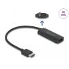 Delock Adapter HDMI-A Stecker zu DisplayPort Buchse 8K