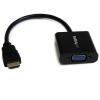 StarTech.com HDMI auf VGA Video Adapter Konverter für PC / Laptop / Ultrabook- 1920x1080 - High Speed - Videoadapter - HDMI männlich zu HD-15 (VGA) weiblich - 24.5 cm - Schwarz - 1080p-Unterstützung, aktiv - für P / N: DK30C2DPEPUE, DK30C2DPPDUE, DK31C3H