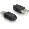 Delock - USB-Adapter - USB (M) zu Mikro-USB Typ AB (W)