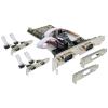 Delock PCI Express Card > 6x Serial - Serieller Adapter - PCIe - RS-232 - 6 Anschlüsse