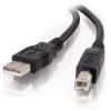 C2G 16.4ft USB A to USB B Cable - USB A to B Cable - USB 2.0 - Black - M / M - USB-Kabel - USB (M) zu USB Typ B (M) - USB 2.0 - 5 m - Schwarz