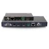 C2G Dual 4K HDMI HDBaseT + VGA, 3.5mm, and RS232 over Cat Switching Extender Box Transmitter to Ultra-Slim Box Receiver - 4K 60Hz - Serielle Video- / Audio-Erweiterung - Sender - HDMI, HDBaseT - über CAT 5e / 6/6a / 7 - bis zu 70 m