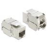 Delock - Modulare Eingabe - CAT 6a - STP - RJ-45 - für P / N: 86211