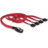 Delock - SATA- / SAS-Kabel - 4-Lane - SATA (W) zu 36 PIN 4iMini MultiLane (M) - 50 cm