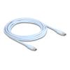 Delock USB 2.0 Kabel USB-C Stecker zu Stecker PD 3.0 60 W 2,5 m blau Silikon