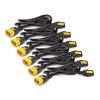 APC AP8000 - Stromkabel - power IEC 60320 C13 zu IEC 60320 C14 - 10 A - 1.22 m - Blau - weltweit - für P / N: SCL500RMI1UC, SCL500RMI1UNC, SMT3000I-AR, SMT3000R2I-AR, SMTL750RMI2UC, SRT1500RMXLI