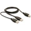 Delock - USB-Kabel - USB Typ B (M) zu USB (M) - USB 2.0 - 1 m