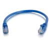 Cbl / 0.3M Moulded / Booted Blue CAT5E UTP