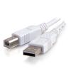 Kabel / 2 m USB 2,0 A / B wht