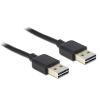 Delock Kabel EASY-USB 2.0 Typ-A Stecker > EASY-USB 2.0 Typ-A Stecker 3 m schwarz