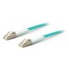 C2G LC-LC 10Gb 50 / 125 OM3 Duplex Multimode PVC Fiber Optic Cable (LSZH) - Netzwerkkabel - LC Multi-Mode (M) zu LC Multi-Mode (M) - 50 m - Glasfaser - Duplex - 50 / 125 Mikrometer - OM3 - halogenfrei - Aquamarin
