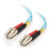 C2G LC-LC 10Gb 50 / 125 OM3 Duplex Multimode PVC Fiber Optic Cable (LSZH) - Netzwerkkabel - LC Multi-Mode (M) zu LC Multi-Mode (M) - 10 m - Glasfaser - Duplex - 50 / 125 Mikrometer - OM3 - halogenfrei - Aquamarin