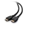 C2G 1ft 4K HDMI Cable with Ethernet - High Speed - UltraHD Cable - M / M - HDMI-Kabel mit Ethernet - HDMI männlich zu HDMI männlich - 30.48 cm - abgeschirmt - Schwarz