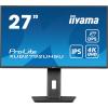 iiyama ProLite XUB2792UHSU-B6 - LED-Monitor - 68.5 cm (27") - 3840 x 2160 4K @ 60 Hz - IPS - 350 cd / m² - 1300:1 - 4 ms - HDMI, DisplayPort, USB-C - Lautsprecher - mattschwarz