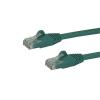 StarTech.com 1m Cat6 Gigabit UTP Patchkabel Snagless - Cat.6 RJ45 Netzwerkkabel mit Schutzmanschette - Grün - St / St - Patch-Kabel - RJ-45 (M) zu RJ-45 (M) - 1 m - UTP - CAT 6 - ohne Haken - grün