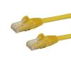 StarTech.com 2m Cat6 Gigabit Snagless Patchkabel - RJ45 UTP Netzwerkkabel mit Schutzmanschette - Cat 6 Kabel - Gelb - Patch-Kabel - RJ-45 (M) zu RJ-45 (M) - 2 m - UTP - CAT 6 - ohne Haken - Gelb