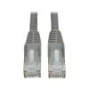 Eaton Tripp Lite Series Cat6 Gigabit Snagless Molded (UTP) Ethernet Cable (RJ45 M / M), PoE, Gray, 3 ft. (0.91 m) - Patch-Kabel - RJ-45 (M) zu RJ-45 (M) - 0.9 m - UTP - CAT 6 - geformt, ohne Haken, verseilt - Grau