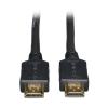 Eaton Tripp Lite Series High-Speed HDMI Cable, Digital Video with Audio (M / M), Black, 50 ft. (15.24 m) - HDMI-Kabel - HDMI männlich zu HDMI männlich - 15.2 m - Doppelisolierung - Schwarz - 4K Unterstützung
