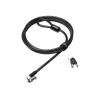 Kensington MicroSaver 2.0 Keyed Ultra Laptop Lock Master Keyed - Security cable lock - silver
