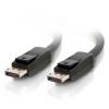 C2G 35ft DisplayPort Cable with Latches - M / M - DisplayPort-Kabel - DisplayPort (M) zu DisplayPort (M) - 10.66 m - eingerastet - Schwarz