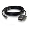 C2G 3m Mini DisplayPort to Single Link DVI-D Adapter Cable M / M - Mini DP to DVI - Black - DisplayPort-Kabel - Single Link - Mini DisplayPort (M) zu DVI-D (M) - 3 m - Schwarz