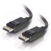 C2G 10ft Ultra High Definition DisplayPort Cable with Latches - 8K DisplayPort Cable - M / M - DisplayPort-Kabel - DisplayPort (M) zu DisplayPort (M) - 3.05 m - eingerastet - Schwarz