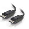 C2G 3ft Ultra High Definition DisplayPort Cable with Latches - 8K DisplayPort Cable - M / M - DisplayPort-Kabel - DisplayPort (M) zu DisplayPort (M) - 91.4 cm - eingerastet - Schwarz