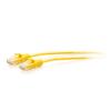 C2G 15ft (4.5m) Cat6a Snagless Unshielded (UTP) Slim Ethernet Network Patch Cable - Yellow - Patch-Kabel - RJ-45 (M) zu RJ-45 (M) - 4.5 m - 4.8 mm - UTP - CAT 6a - geformt, ohne Haken - Gelb