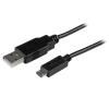 StarTech.com 15cm Micro USB-Kabel - USB A auf Micro B Anschlusskabel - USB-Kabel - Micro-USB Typ B (M) zu USB (M) - USB 2.0 - 15 cm - Schwarz - für P / N: CMDPHD2HD, DPMDPHD2HD, ST4CU424, ST4CU424EU, ST4CU424UK, ST8CU824, USBAUBSCHM