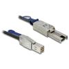 Delock - Externes SAS-Kabel - SAS 6Gbit / s - 36 pin 4x Mini SAS HD (SFF-8644) (M) zu 4x Shielded Mini MultiLane SAS (SFF-8088), 26-polig (M) - 1 m