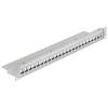 Delock Keystone Patch Panel - Patch Panel - Grau - 1U - 48.3 cm (19") - 24 Ports