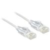 Delock - Patch-Kabel - RJ-45 (M) zu RJ-45 (M) - 2 m - UTP - CAT 6 - ohne Haken - weiß